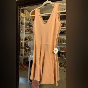 Boutique peach dress